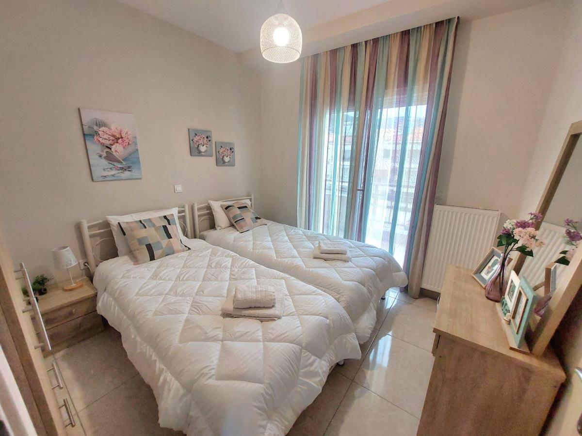 Myrsini'S Sea View Apartment Néa Péramos Exterior foto